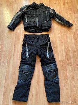 Pánska textilná dvojdielna moto kombinéza 52/50
