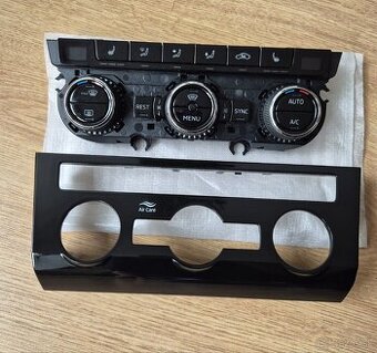 SKODA CLIMATRONIC, PANEL OVLÁDANIA KÚRENIA, KLIMATIZÁCIE