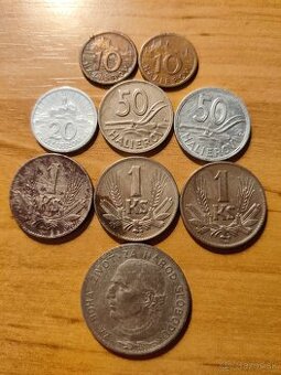 mince Slovenského štátu a povojnovej republiky