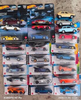 Hotwheels a ine modely