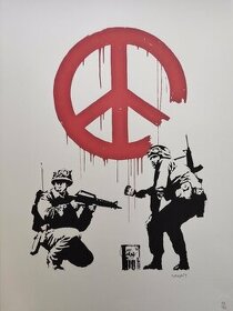 Banksy - Peace soldiers
