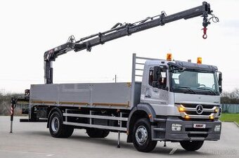 MERCEDES AXOR 1829 VALNÍK + HYDRAULICKÁ RUKA EURO5