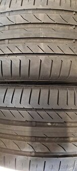 Predám 2ks jazdené letné 235/45r18-94W Continental