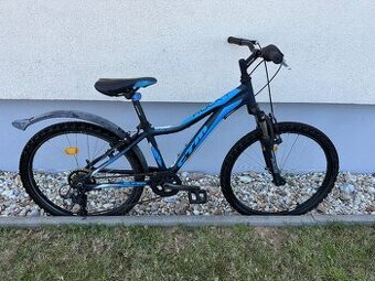 CTM Rocky 24” – super stav, odpružený + svetlá + zámok