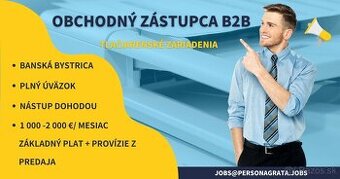 Obchodný zástupca B2B - tlačiarenské zariadenia