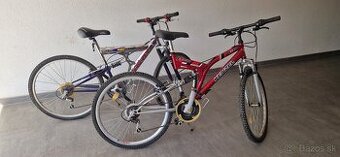 🚲 2 horské bicykle na opravu – Kenzel & Medion