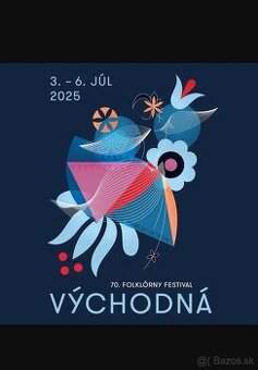 Vstupenka na Folklórny festival Východná