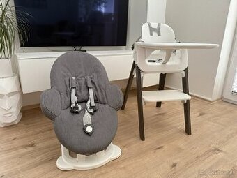 Jedálenská stolička STOKKE STEPS s pohodlným lehátkom