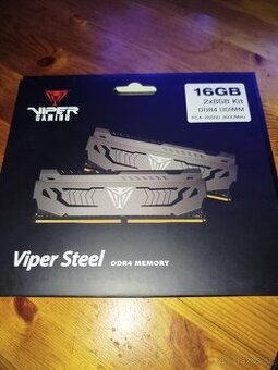 NOVÉ Patriot Viper Steel 16GB kit DDR4 3600MHz CL18