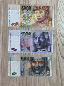 Slovenské bankovky ( 1993 - 2008 )