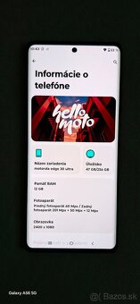 Motorola Edge 30 Ultra 12GB/256GB vlajková loď-Top stav