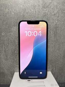 iPhone 13 mini 128 GB Midnight 100 % batéria