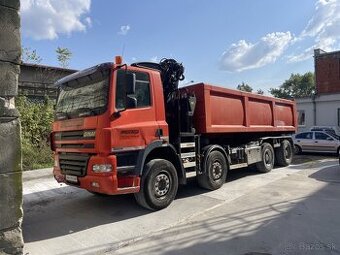 GINAF 8x4 hydraulicka ruka + rotator 2 kontajnery