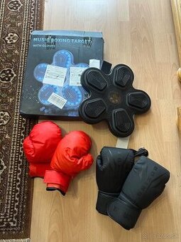Predám Music Boxing Target s rukavicami nový, nikdy nepouži