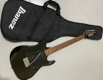 el. gitara Ibanez GiO s púzdrom aj pákou, je ako nová