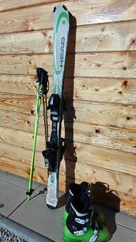 LYŽE HEAD REV 70 GREEN 142CM + SALOMON T3 25CM