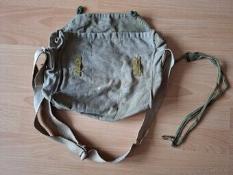 ČSĽA vojenská malá polní bez knoflíků s bederním popruhem - 1