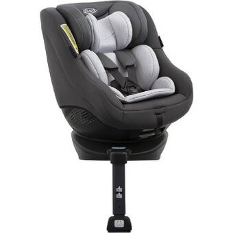 Predám otočné detské autosedačky Graco Turn2Me - charcoal