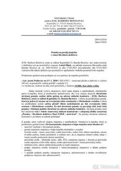 Predám pozemok v rámci likvidácie dedičstva - 1