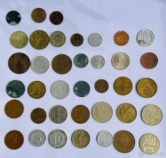 Bankovky 5 korun 1940 , mince