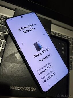 Predám NOVÝ Samsung S21 5G
