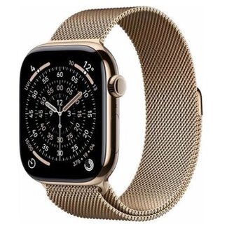 Apple Watch Series 11 Cellular 42 mm Zlatý titán so zlatým m