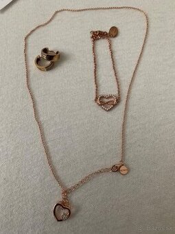 Originálne náušnice Esprit, retiazka a náramok S.Oliver, TOP