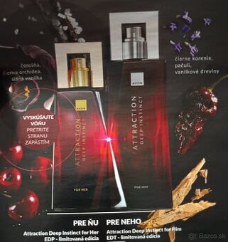 Attraction Deep instinct for her / for him Avon novinka