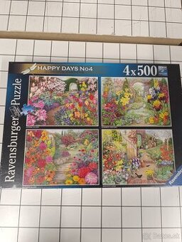 Ravensburger puzzle 4x500ks
