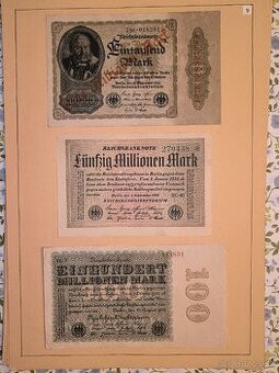 Zbierka bankoviek – Rakúsko-Uhorsko (1. sv.vojna) 2.časť