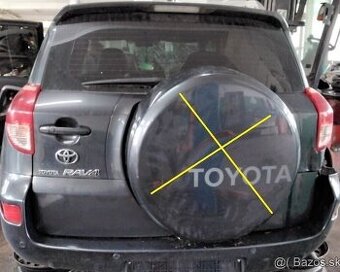 TOYOTA RAV4 2.2 D-4D 2008 100kW predám DVERE, PREVODOVKA 6 R