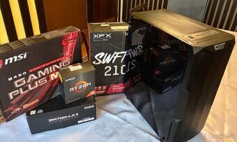 Herný PC Ryzen 5 5500 / 16GB / NVMe SSD 512GB / RX6600 8GB