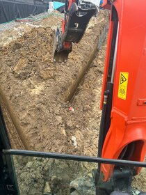 Zemné a výkopové prace minibagrom