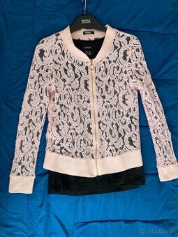 Čipkovaný TOP ruzovy - veľ. M