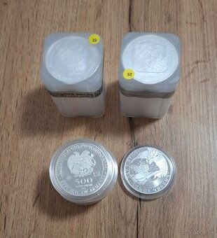 Predám strieborné investičné mince