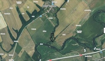 Rekreačný pozemok pri Hrone 1,7 hektara k. ú. Lovča