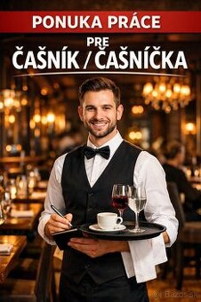 Čašník v reštaurácii - NEMECKO nástup 23.3.2026