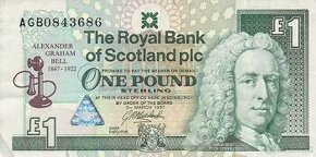 Predám škótsku 1 pound r. 1997