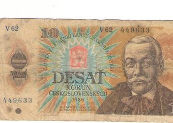 10 korún Československých - 1