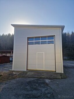 Sklad na prenajom 9x5,7m vyska 5m Nemce otočka
