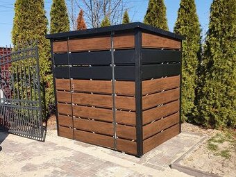 Prístrešok na smetné koše 2x2m