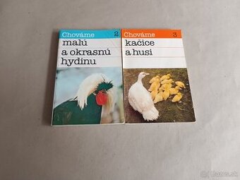 Knihy z edície Chováme č.2,3,5,17,17
