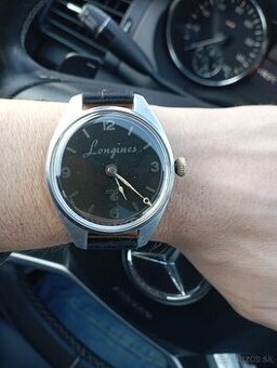 Veľké starožitné Vintage hodiny LONGINES
