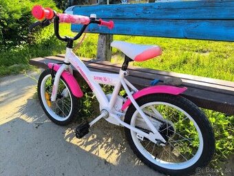 Detský dievčenský bicykel 16