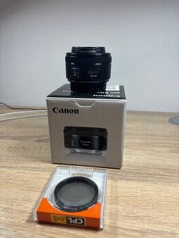 Canon EF 50mm f/1.8 + polarizačný filter