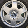 Originálne hliníkové disky VW - 5x100 r16