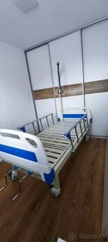 Predám - Mechanická polohovacia posteľ pojazdná UNIZDRAV