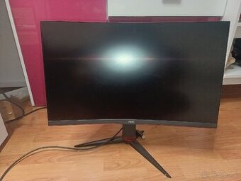 Zakrivený monitor AOC CQ27G2U/BK – 27" QHD, 144 Hz