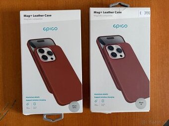 Kožený obal na iPhone 16/16 Pro