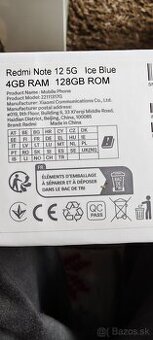 Redmi note 12 5g
